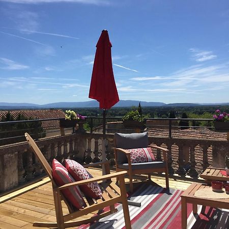 Bed and Breakfast Un Soir Sous Les Etoiles Châteauneuf-de-Gadagne Exterior foto
