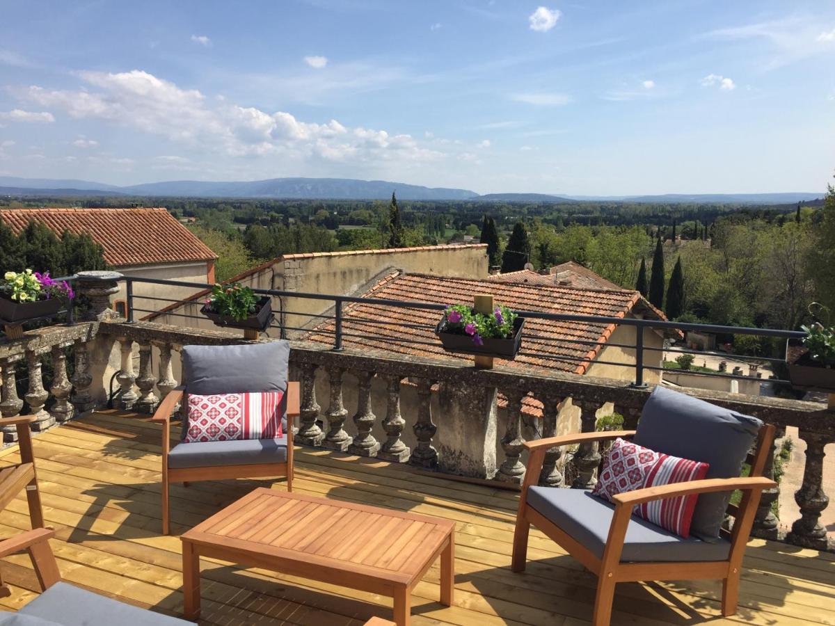 Bed and Breakfast Un Soir Sous Les Etoiles Châteauneuf-de-Gadagne Exterior foto